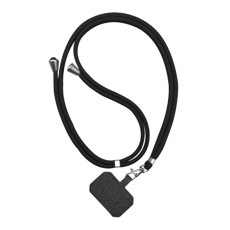 VIVI   Universal Crossbody Patch Phone Lanyards Mobile Phone Strap Lanyard Nylon Soft Rope Cell Phone Hanging Cord with curing cloth