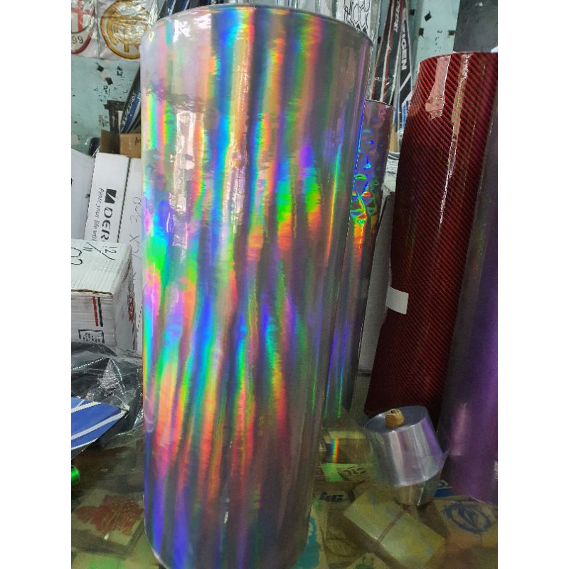 

Sticker Laser Chrome Hologram 45 cm