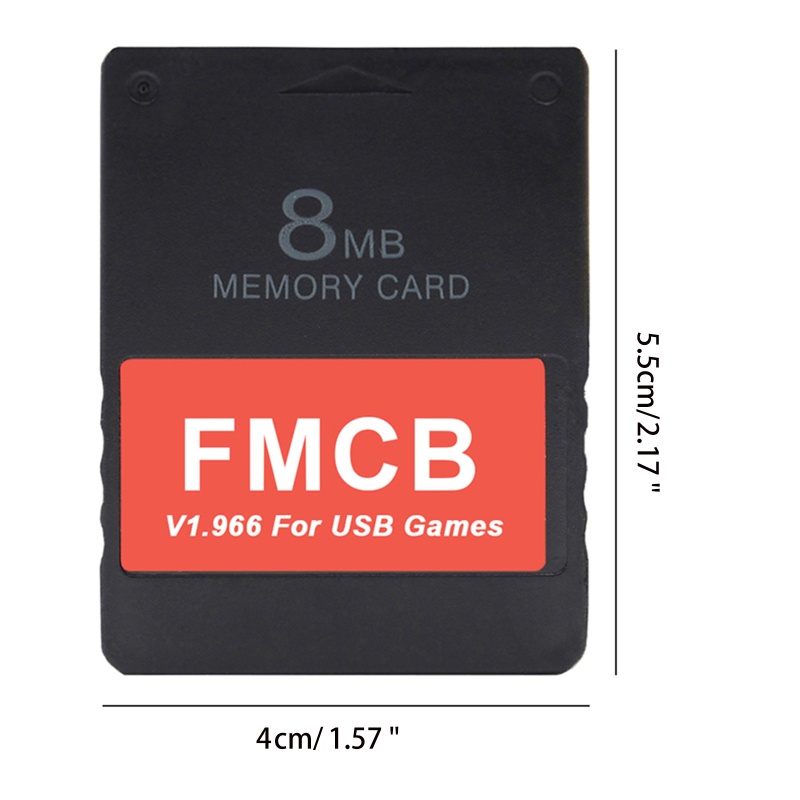 Btsg 8MB/16MB/32MB/64MB Memory Card Untuk FMCB V1.966 USB Vedio Gaming Untuk PS2 PS1 Cons