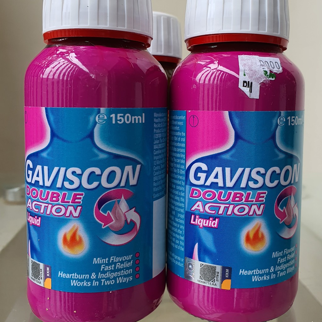 Produk ORI Gaviscon double action Liquid 150ml