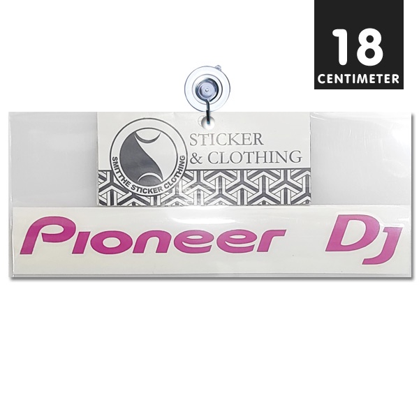 Stiker Pioneer DJ Logo Cutting Sticker