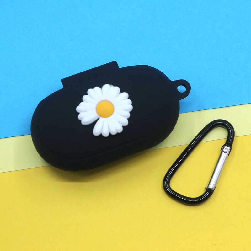 Casing Silikon Motif Bunga Lucu Untuk Samsung Galaxy Buds Plus