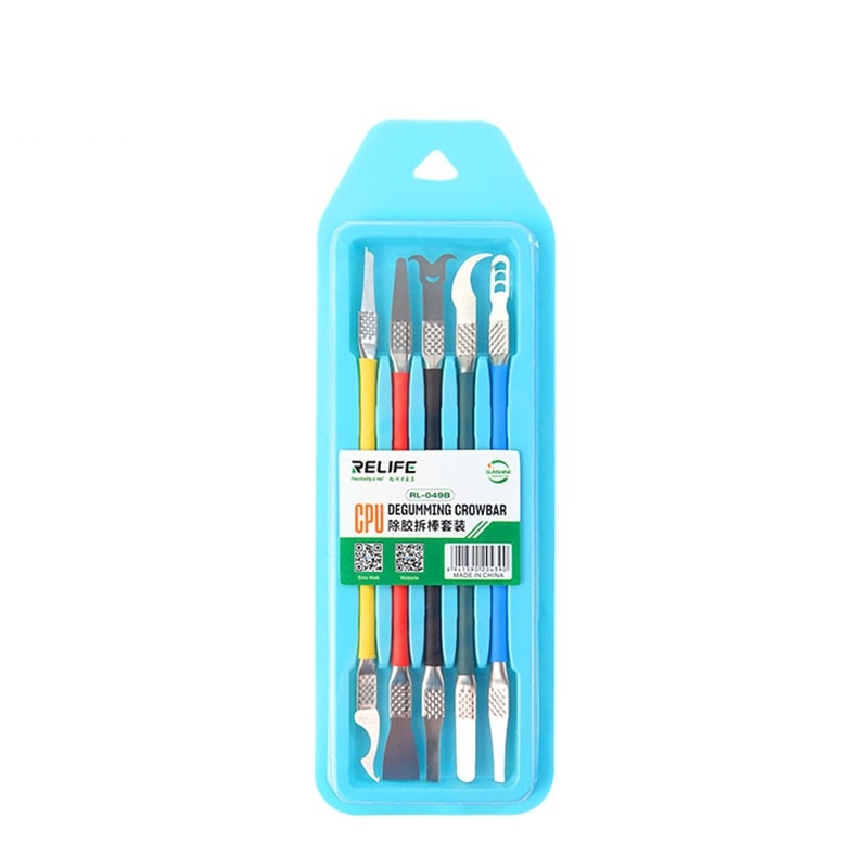 Alat pisau Set Pembongkaran Khusus CPU untuk Alat Perbaikan Ponsel Stik Bongkar Pasang Lem IC Chip M