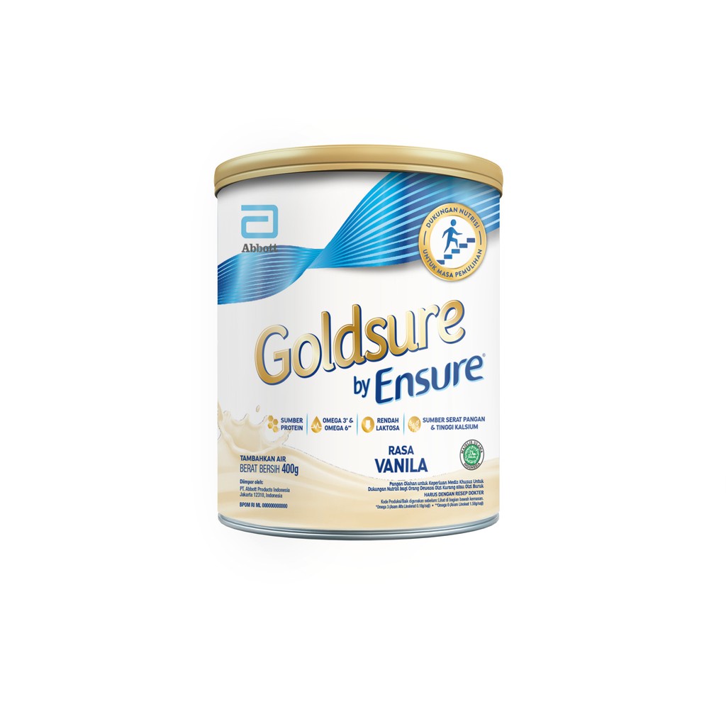 Goldsure by Ensure Rasa Vanila 400G Kaleng (1 Pcs)