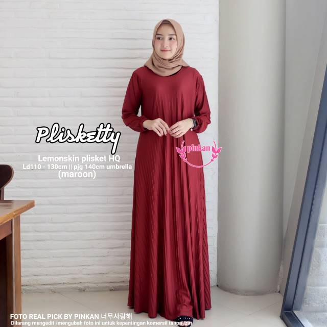 Plisket dress