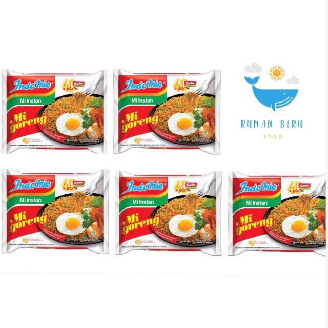 

MURAH! Paket Indomie Mie Goreng 5 Pcs x 85 gr
