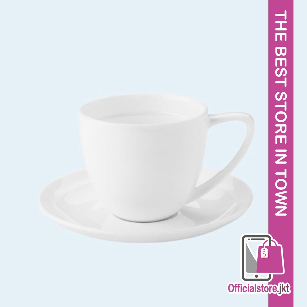 OSJ - Set Cangkir Ekspresso & Saucer - Cangkir Kopi Set Gelas Dan Tatakan Piring KPB-06CS