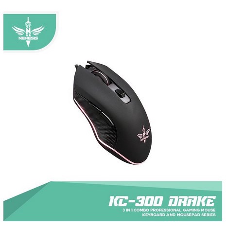 ITSTORE Keyboard Gaming NYK KC300 DRAKE Anti Ghosting / Keyboard + Mouse + Mousepad