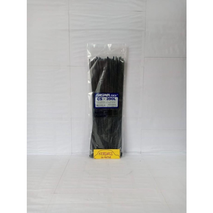 

Holder | Kabel Ties Sigma Cs 390L Lebar Hitam 39Cm 1 Pack - Kabel Tis Insulok
