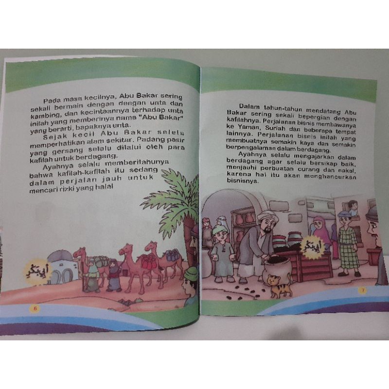 Buku Cerita Seri Anak Muslim Nabi Muhammad dan Sahabat (Full Color)