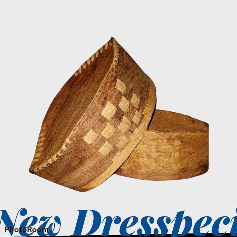 Peci kulit kayu habib bahar kulit kayu waru/honai