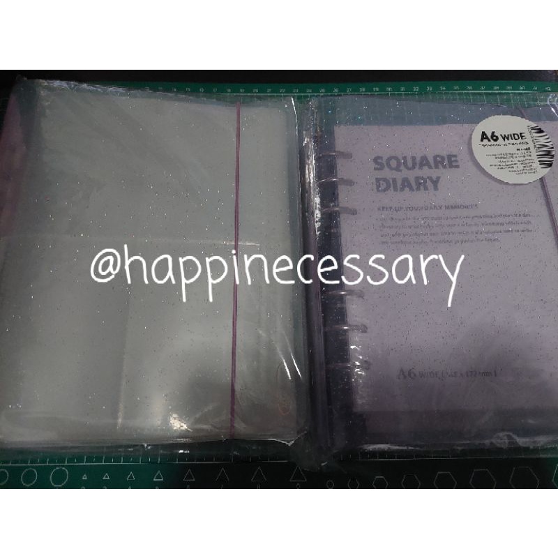 JamStudio Square A6 Wide Square Diary &amp; Photocard Binder - Ready INA