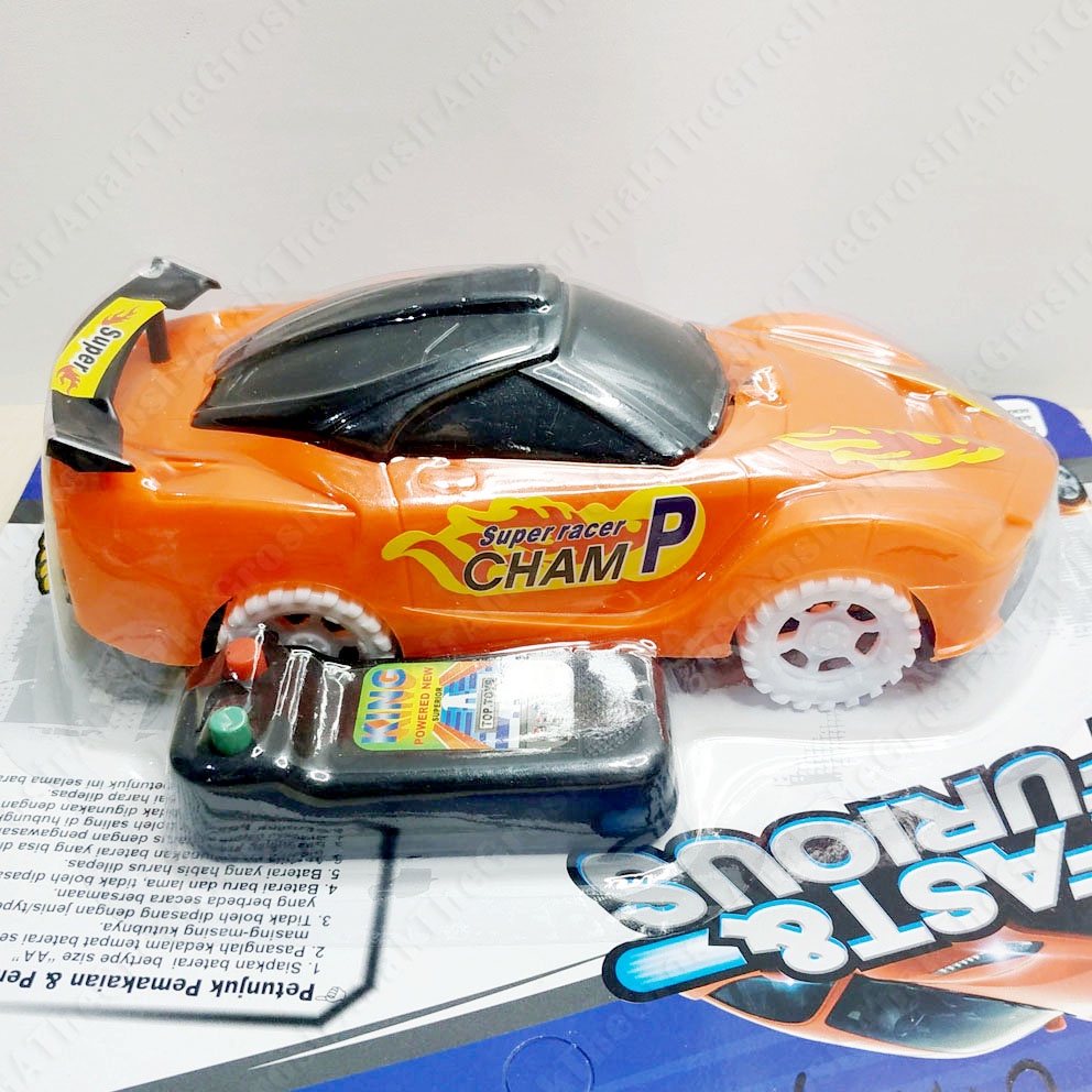 MOBIL FAST &amp; FURIOUS RC MAINAN SUPER RACER CAR CHAM CAR REMOTE KABEL