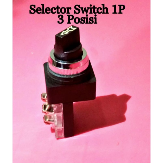 Selector Switch 1P 3 Posisi