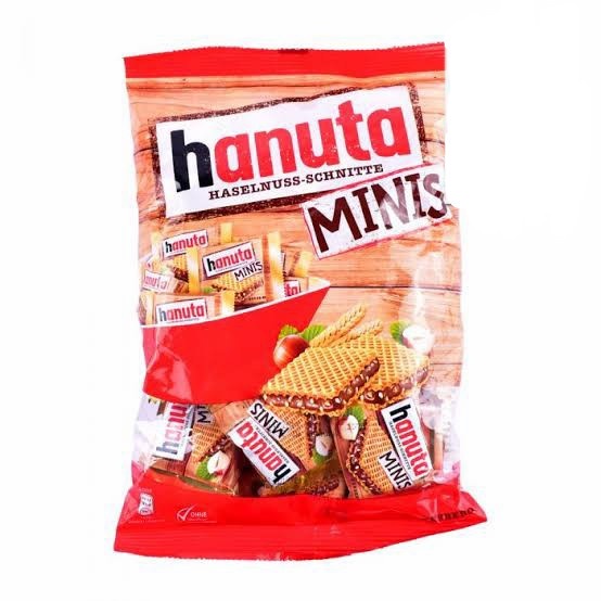 

Ferrero Hanuta Wafer Minis 200gr - Hanuta Wafer Mini Made in Germany