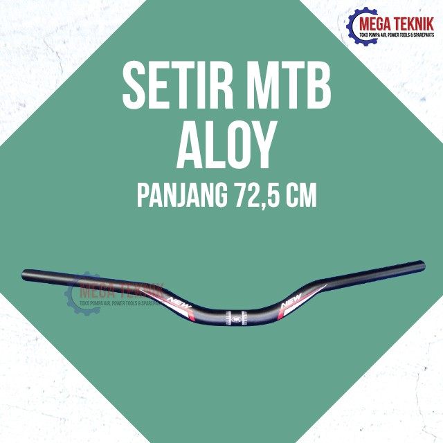 Stang Setang Setir Handlebar Oversize Sepeda MTB Aloy Panjang