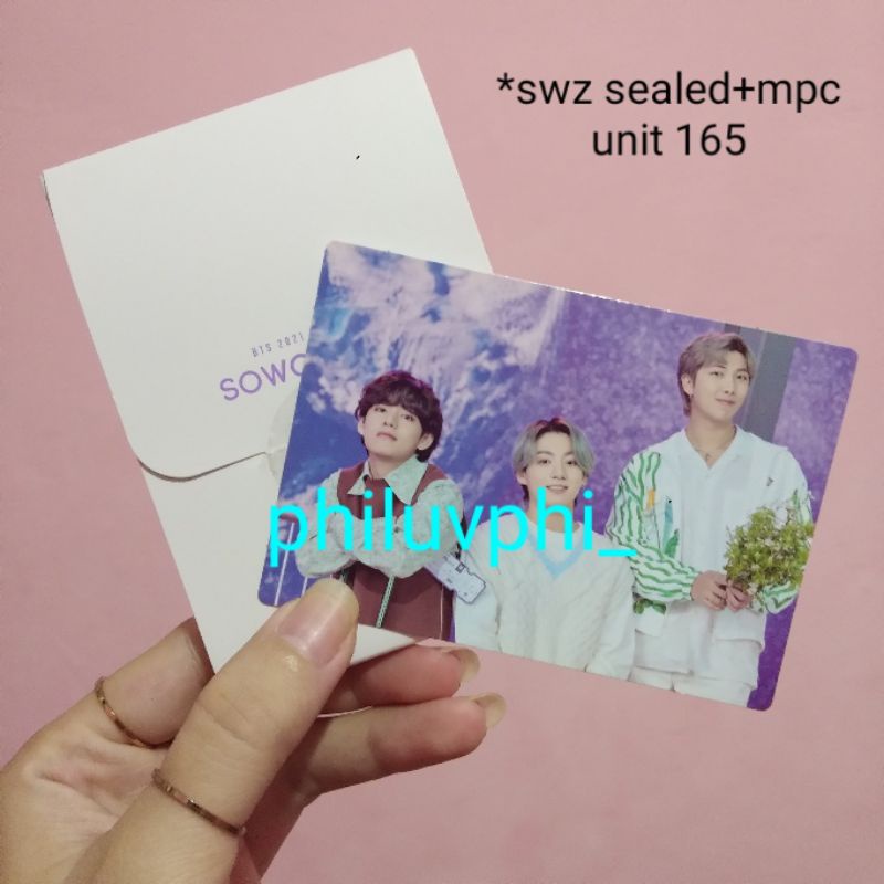 READY STOCK MINI PHOTOCARD MPC MUSTER SOWOOZOO SEALED + MPC UNIT