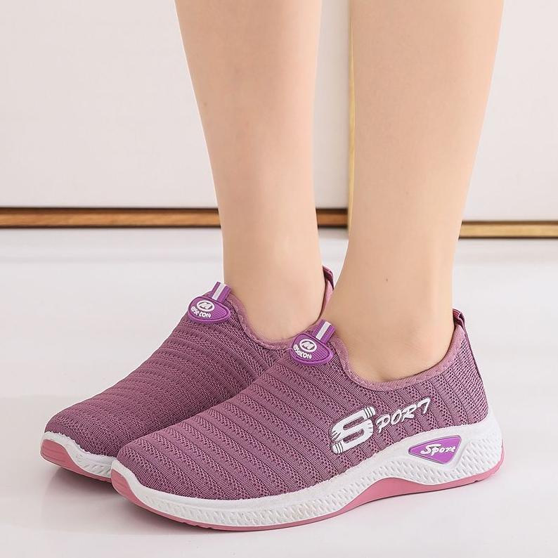 [HOLLXMALL] | MEKARTA TOP , SEPATU SNEAKERS SLIP ON WANITA IMPORT KOREA  SW11