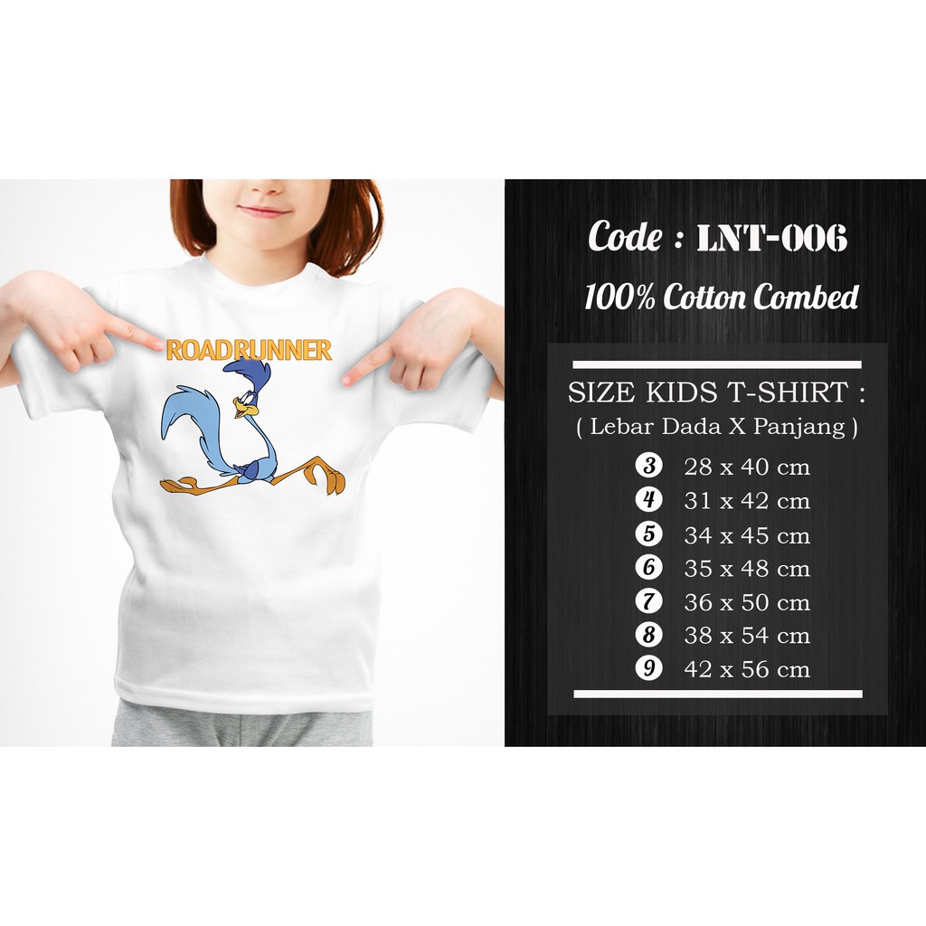 [FREE NAMA !!] Kaos Anak &amp; Family Looney Tunes 100% COTTON PREMIUM