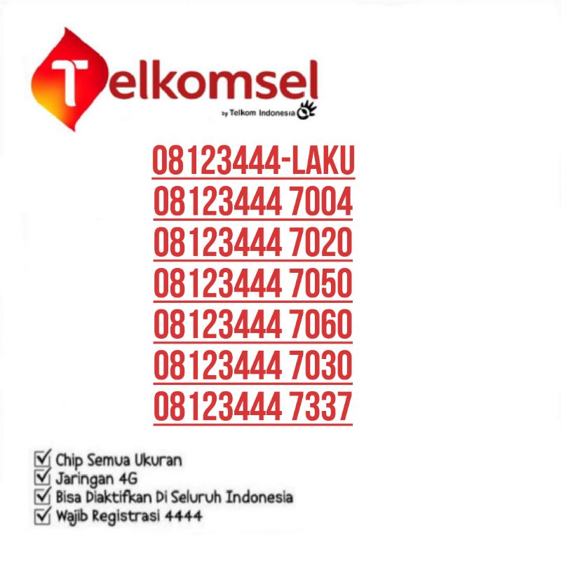 Nomor cantik simpati naik ratusan