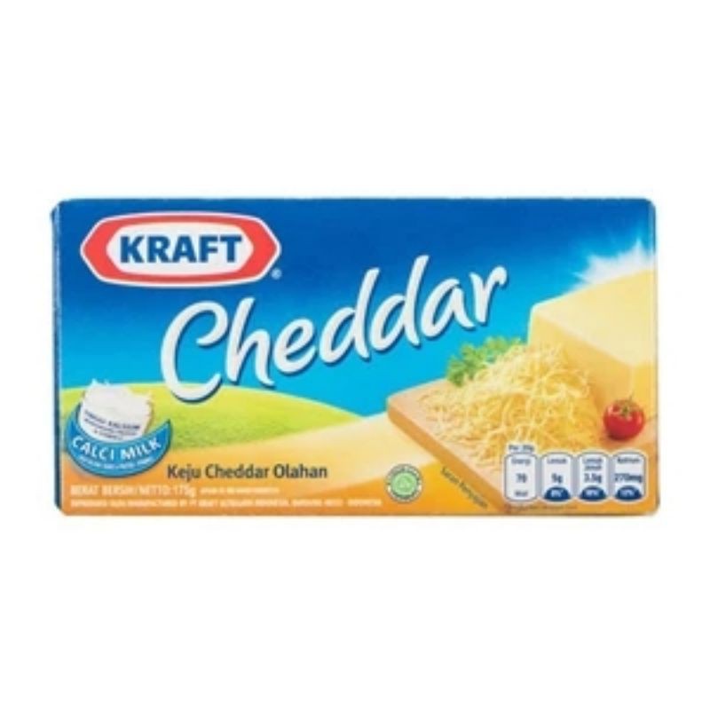 

kraft cheddar 165gr karton 1 dus isi 24