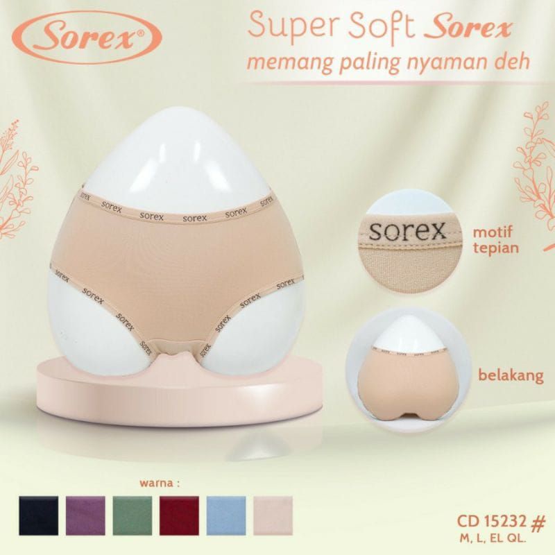 SOREX Cd Wanita basic midi 15232 Super Soft Nyaman di Pakainya