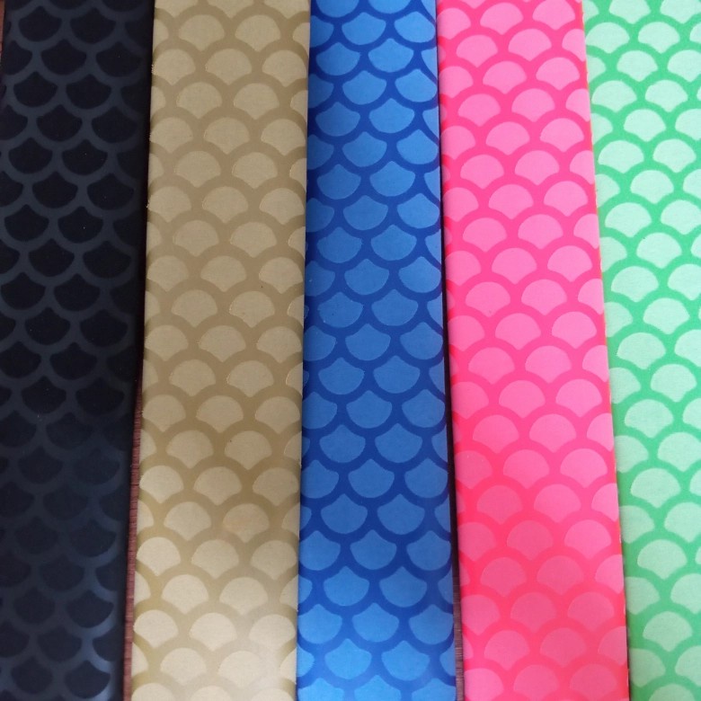 Karet Bakar - Heat Shrink Wrap Warna untuk joran pancing panjang 1 meter