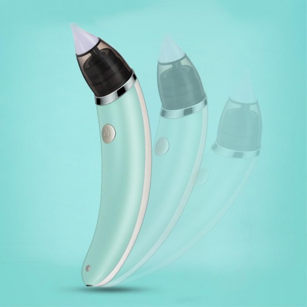 Alat Pembersih Hidung Bayi Elektrik Little Bees Baby Nasal Aspirator - Green