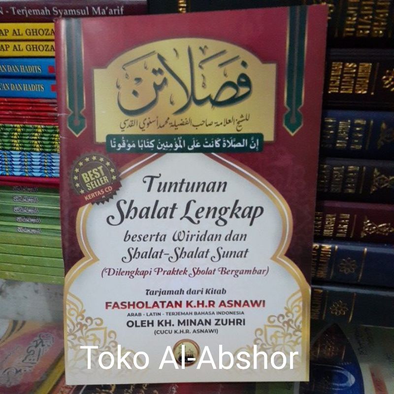 Tuntunan Sholat Lengkap Wiridan Terjemah Bahasa Indonesia Kitab Fasholatan K.H.R Asnawi Kudus 66