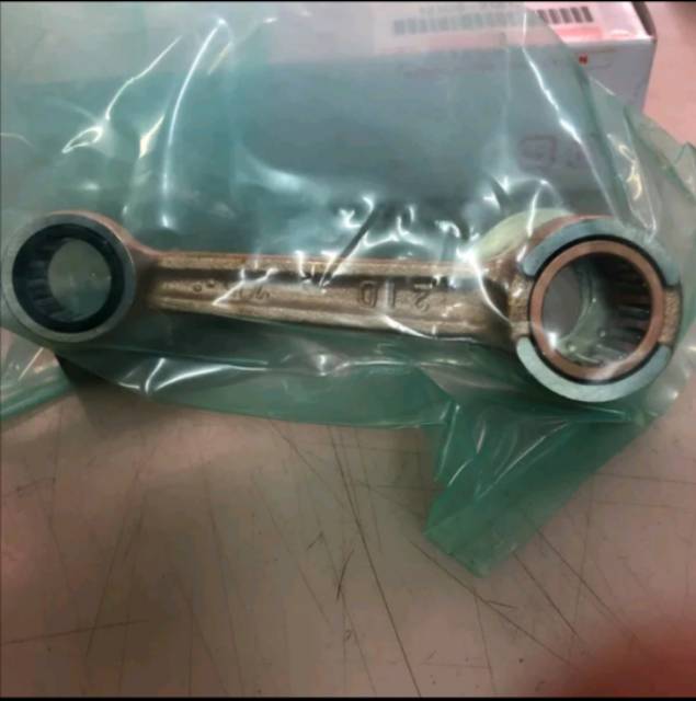 Stang seher kit Satria 2Tak Orisinil sgp Made in japan lengkap dengan laher bambu pen piston