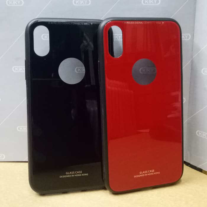 005 Soft case Tempered Glass iPhone X Ultra Slim Berkualitas
