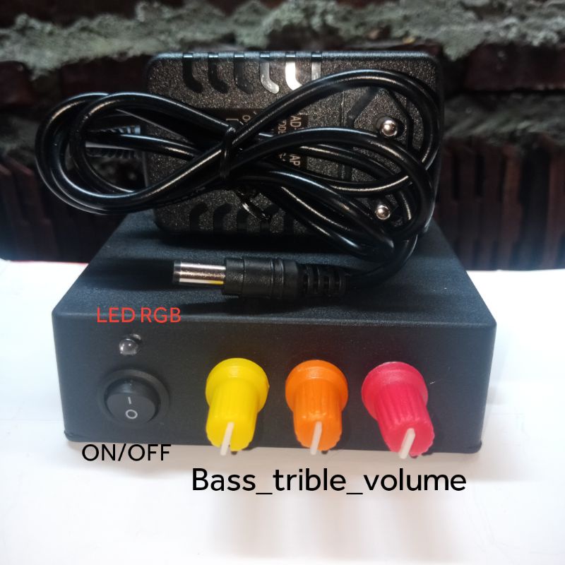 Amplifier Class D 12V Bass trible