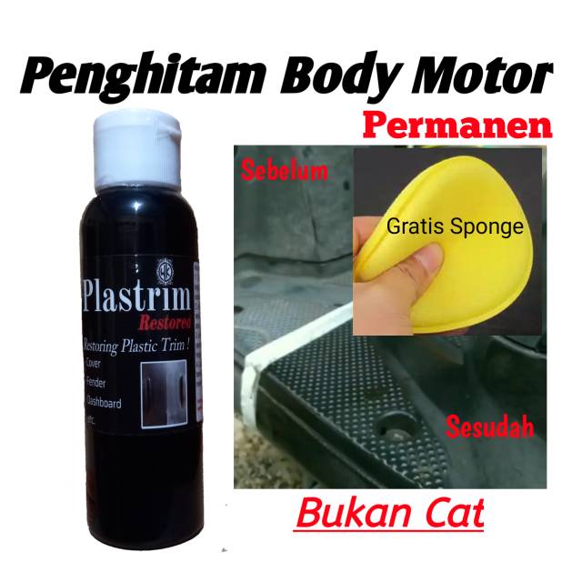 Paket Kinclong/Penghitam Body Kasar/Pengkilap Body Motor/Plastrim Restored/Insta Sparkling