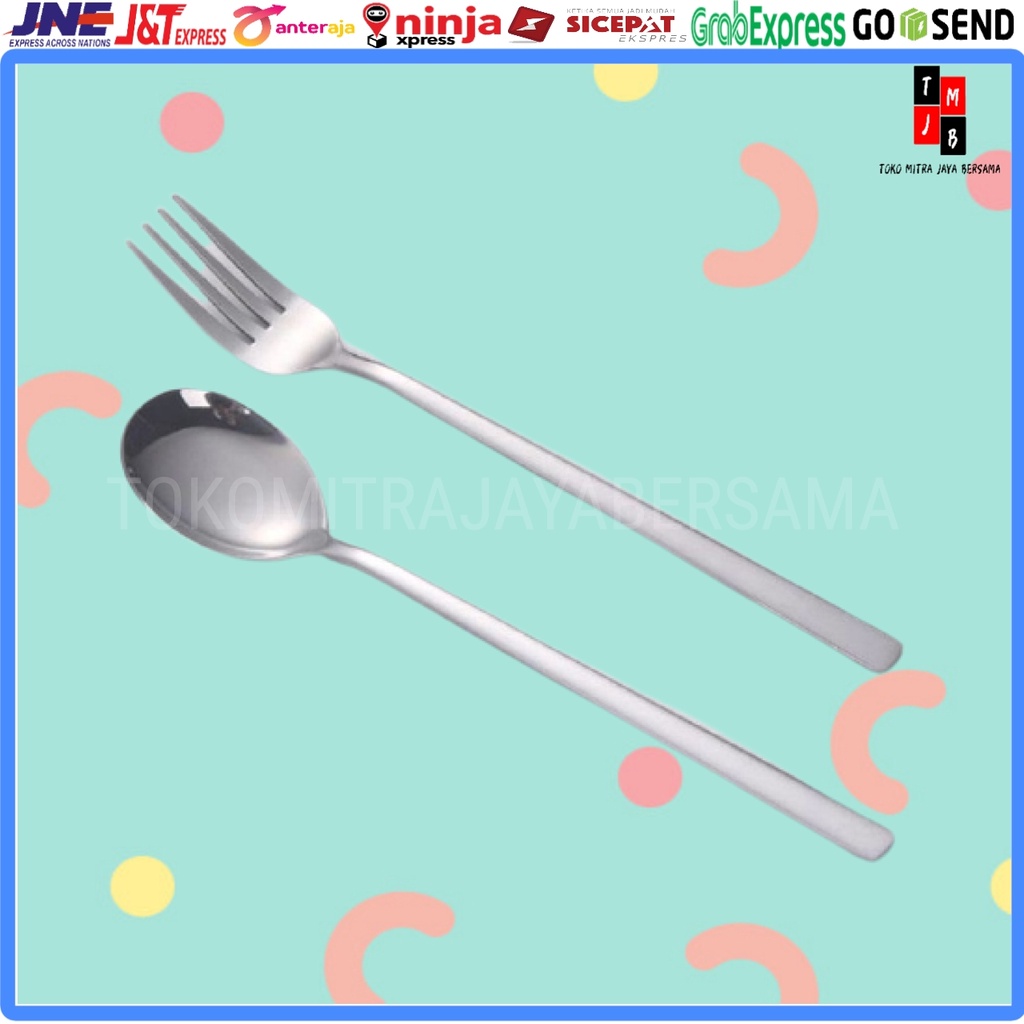 SENDOK GARPU SUMPIT KOREA ALAT MAKAN SUJEO KOREAN PREMIUM STAINLESS