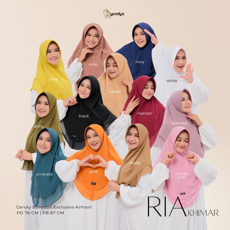 HIJAB INSTAN RIA KHIMAR