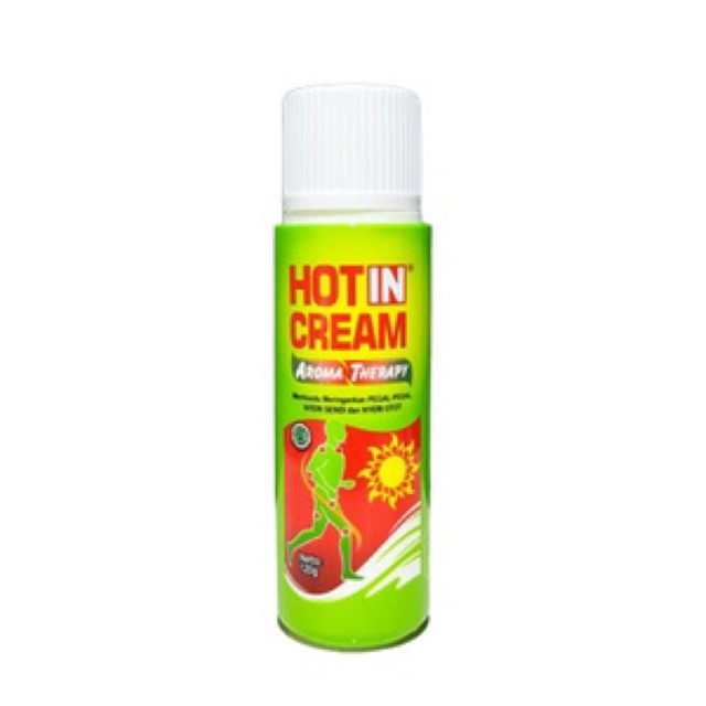 HOT IN CREAM AROMATHERAPY 120 GR - Krim Salep Pegal Linu Otot 60 GR