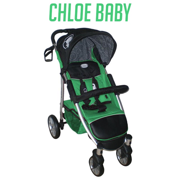 Kereta Dorong Bayi Pram Lipat Stroller Anak Bayi Baru Lahir Hingga 7 Tahun Baby Chloe Stroller Premi