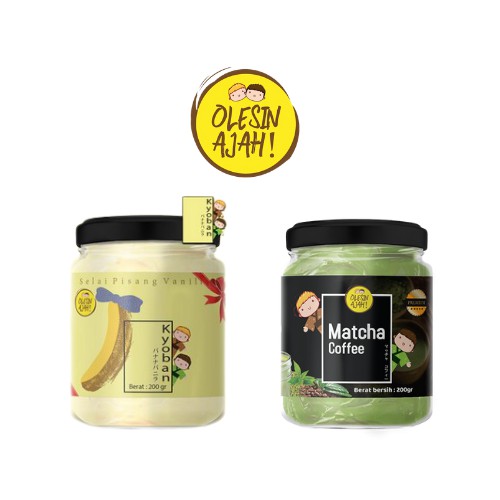 

Promo OlesinAjah Selai Kyoban 200Gr + Matcha Coffe 200Gr