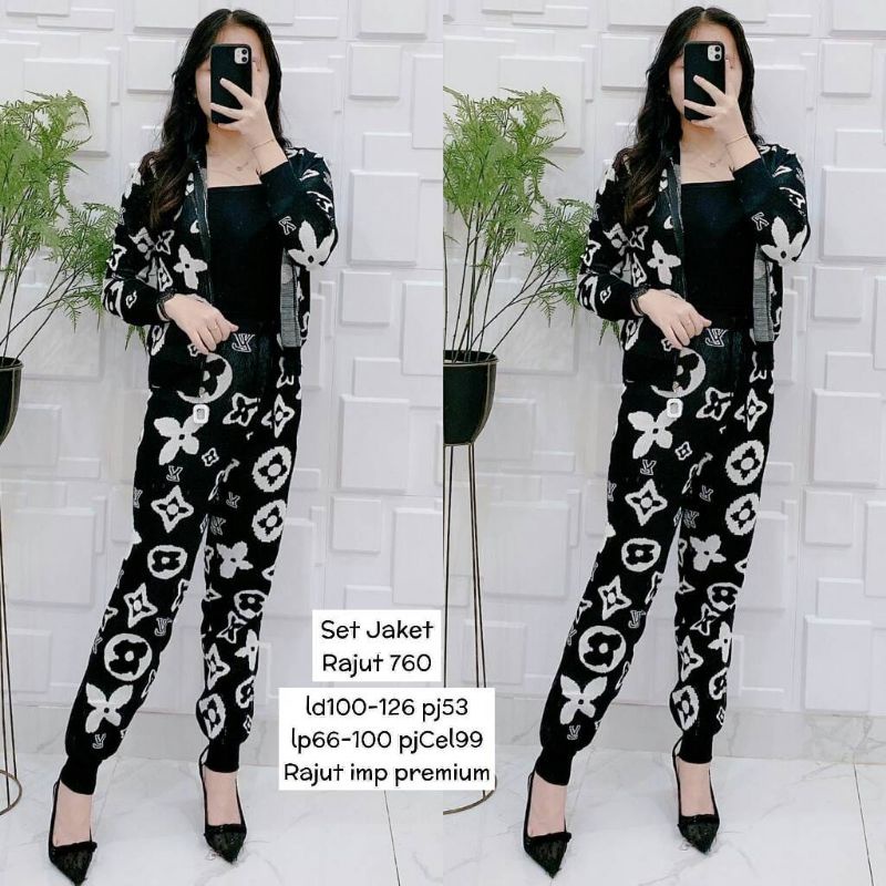 SET LV_CANTIK RAJUT PREMIUM IMPORT