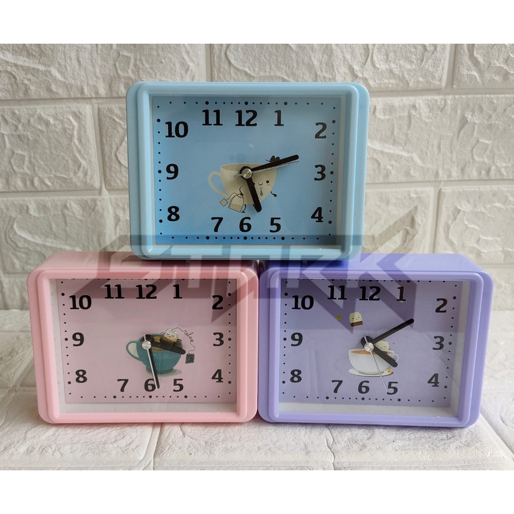 8083 Jam Weker Karakter - Jam Weker Lucu - Jam Meja - Jam Alarm
