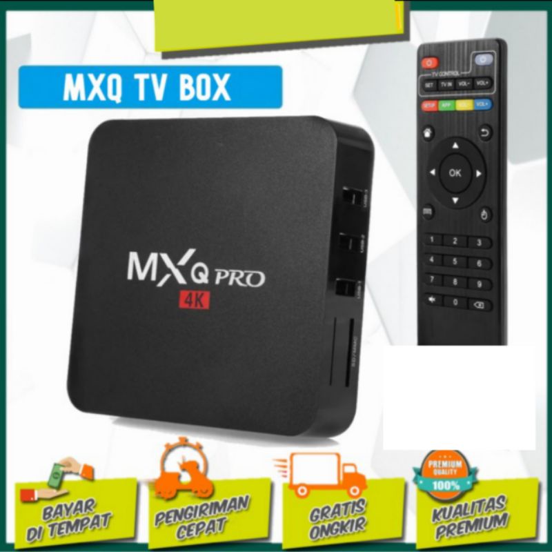 TV BOX ANDROID MXQ Pro 5G 2GB+16GB SMART TV 4K ULTRA HD MXQ PRO 4K 5G