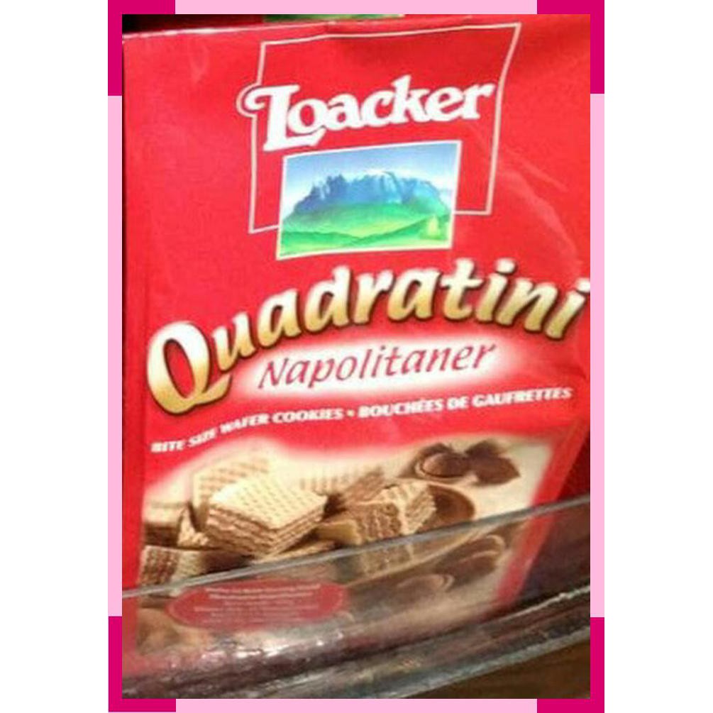 

Loacker Quadratini Napolitaner 250 gram