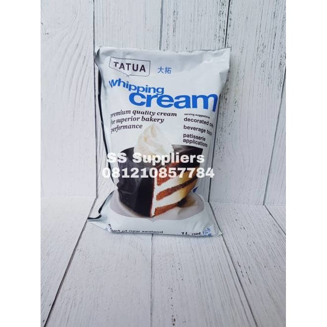 

PROMO WHIPPING CREAM TATUA 1 LT, BEST SELLER! !!!