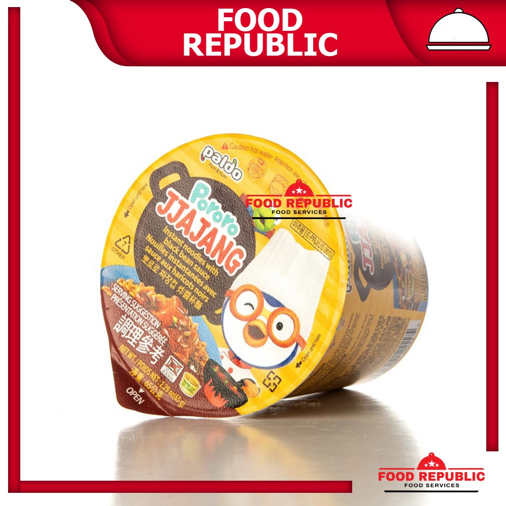 PORORO JJAJANGMYUN 65 GR JAJANGMEN JAJANGMYEON CHAJANG MIE ANAK INSTANT