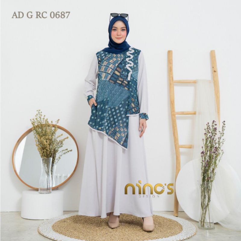 Ready gamis 687 ori by Ninos Design