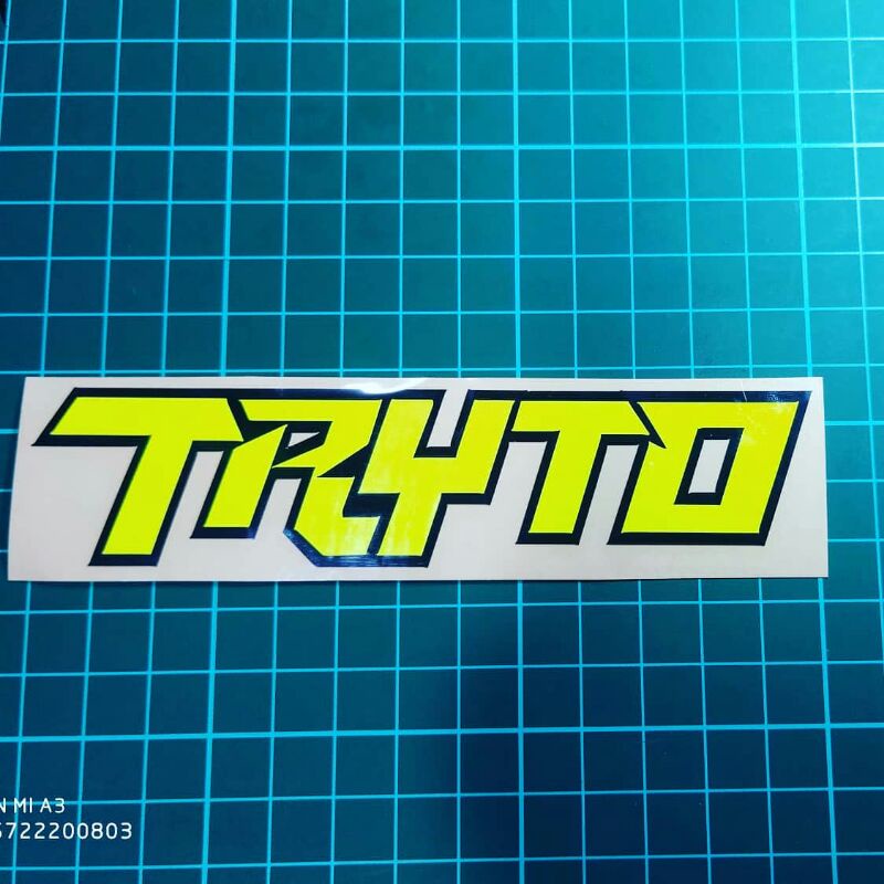 Sticker Cutting Tryto isi 1 pcs