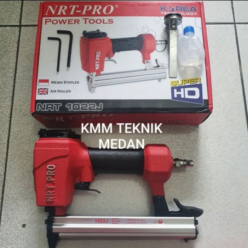 

NRT-PRO ALAT GUN PAKU TEMBAK STAPLES 1022J 1022 J HEKTER AIR NAILER GUN 1010j 1008j