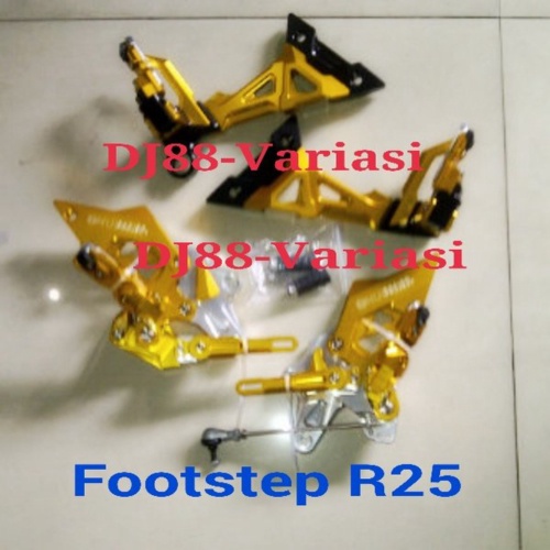 Unik Footstep Nui Yamaha R25  Mt25  Underbound Yamaha R25  Underbone Yamaha R25 dan Mt25  Aksesoris 