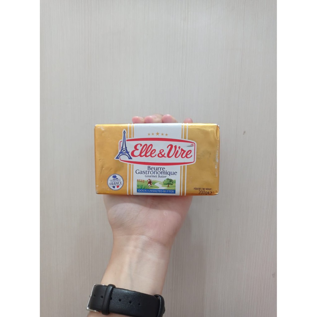 

ELLE & VIRE BUTTER UNSALTED 200 G