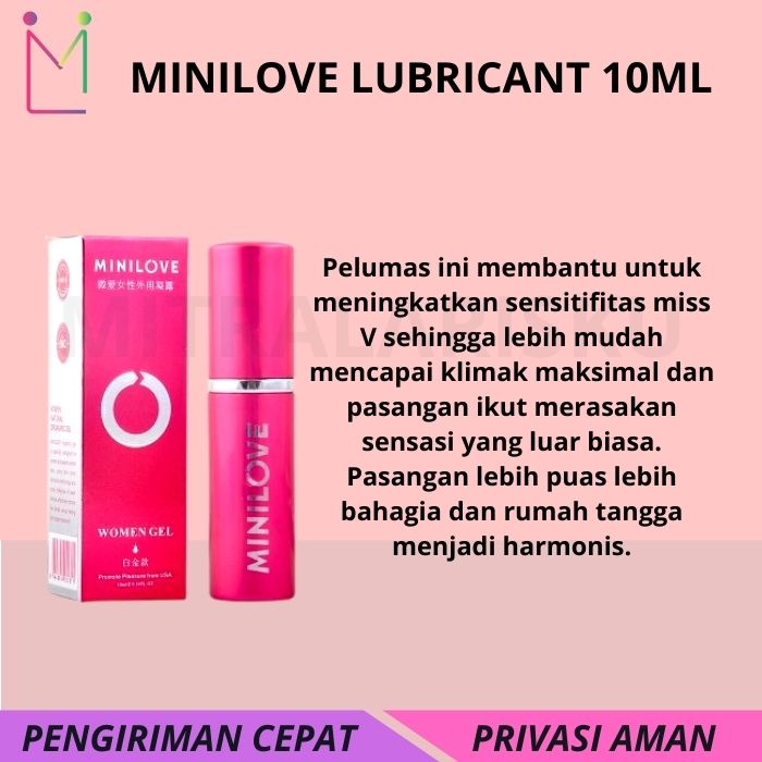 Jual LUBRICANT GEL MINILOVE PELUMAS MISS V PELICIN LUBRIKAN KESEHATAN
